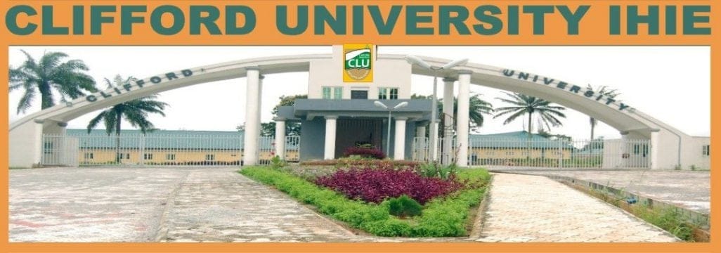 Clifford University JUPEB Admission Form