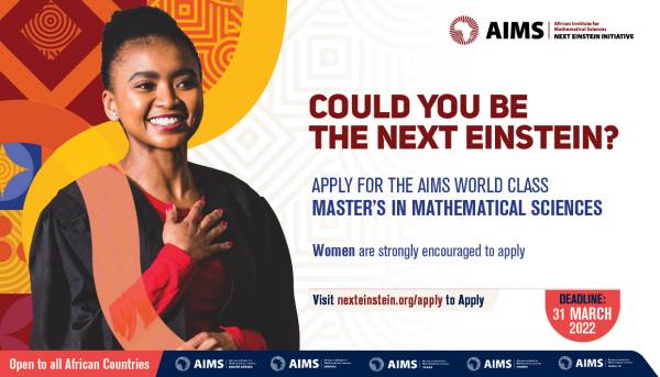 AIMS Master’s Degree in Mathematical Sciences