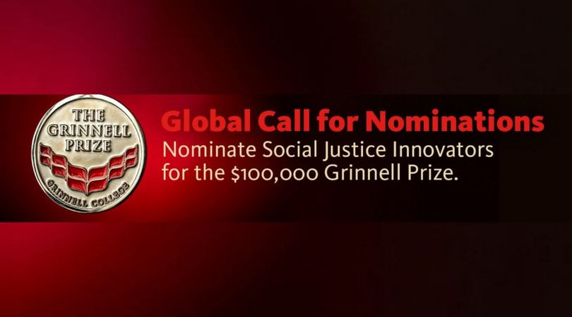 Grinnell College Innovator in Social Justice Prize