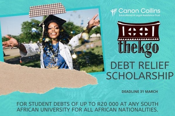 Canon Collins Thekgo Debt Relief Scholarship