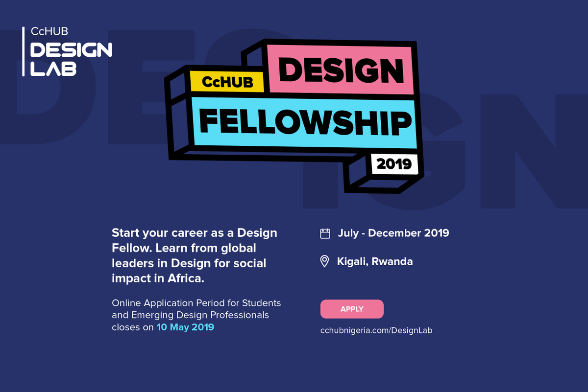 Co-Creation Hub (CcHUB) Design Fellowship