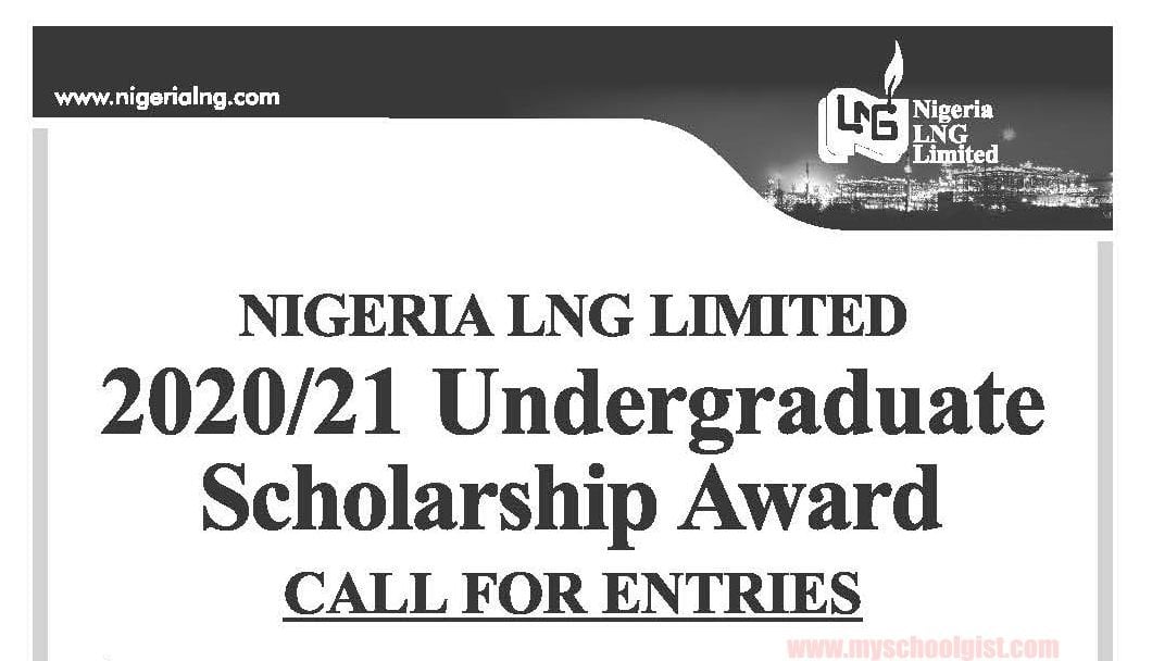 NLNG Undergraduate Scholarship 2020