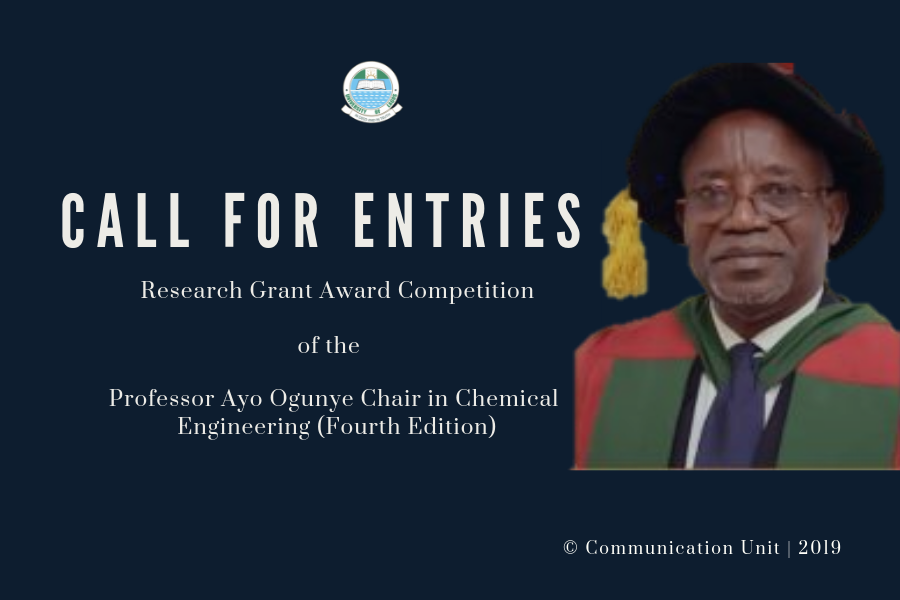Professor Ayo Ogunye Research Grant Award Competition