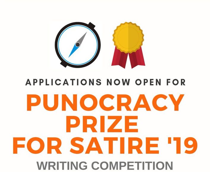 Punocracy Prize for Satire (PuPS) Writing Competition