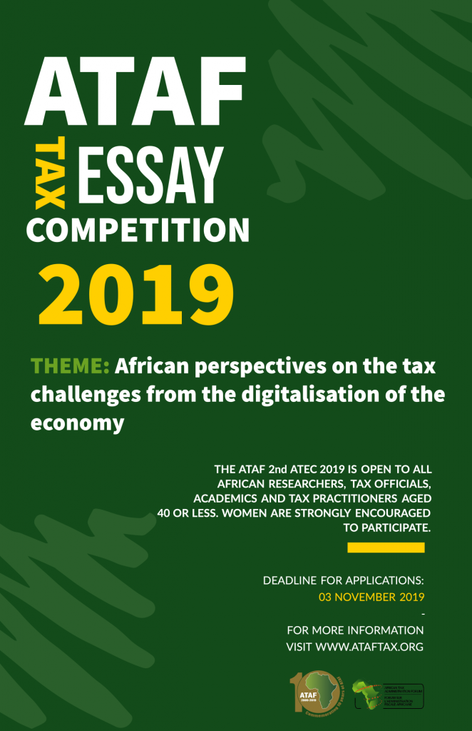 African Tax Administration Forum (ATAF) 2nd Africa-Wide Tax Essay Competition