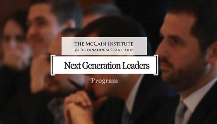 McCain Institute Next Generation Leaders Program
