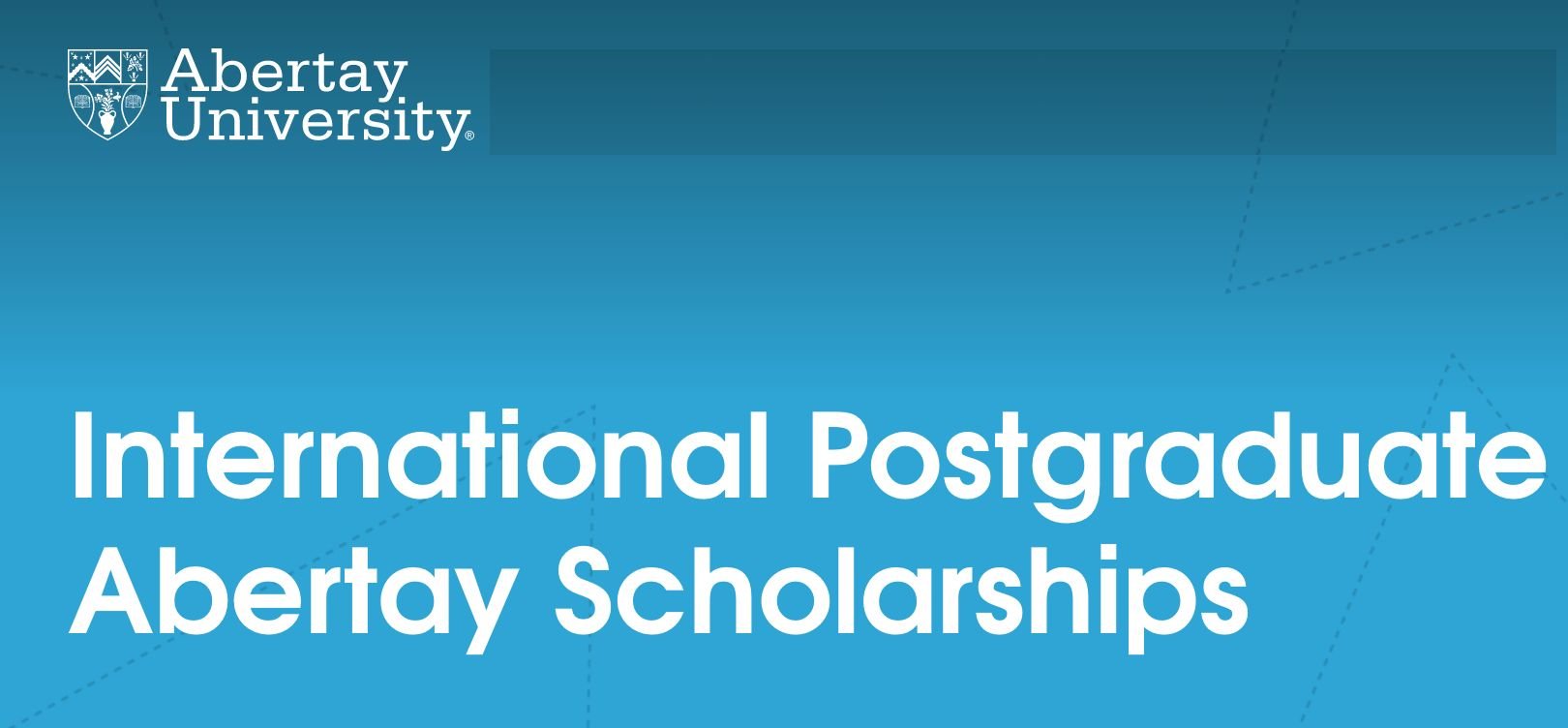 Abertay University International Postgraduate Scholarships