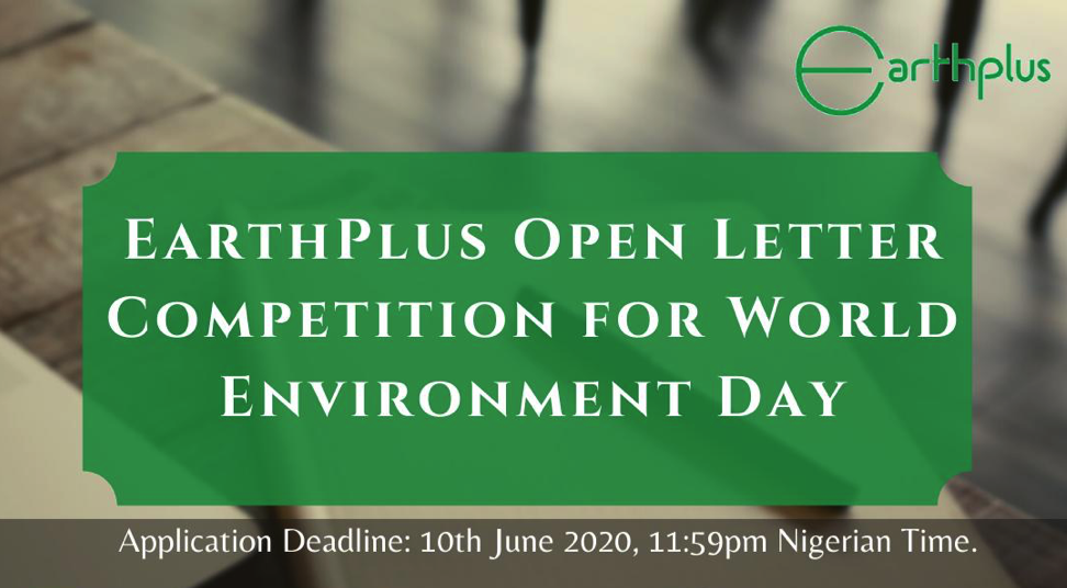 EarthPlus Letter Writing Competition 