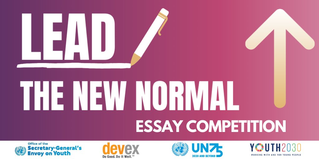 United Nations Secretary-General’s Envoy on Youth Essay Competition