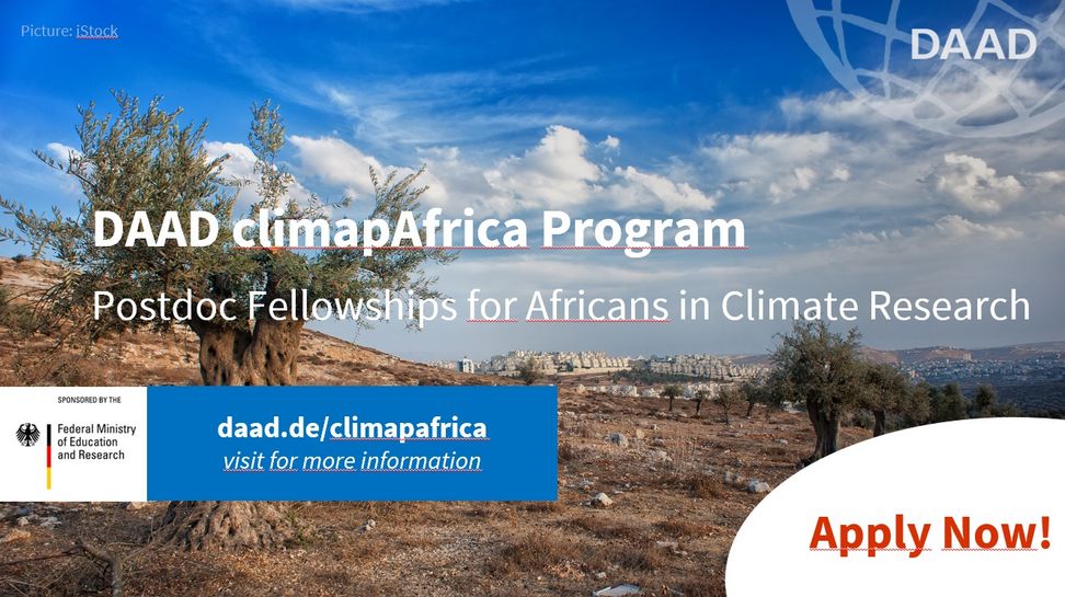 DAAD climapAfrica PostDoc Fellowship