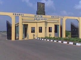 EBSU post UTME Result