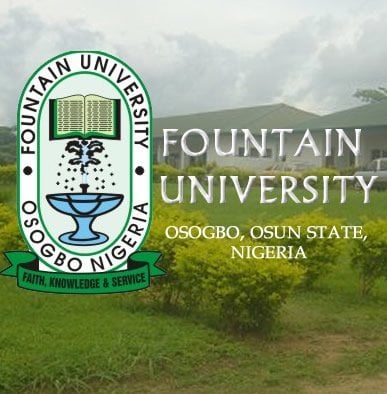Fountain University  Part-Time Degree Admission Form