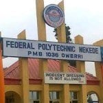 Nekede Poly O'Level Verification Fee Payment for 2019/2020 New Students