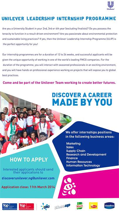 uniilever-internship-programme-2014