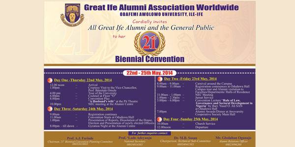 oau Alumni Association convention