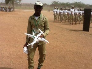olaolu displaying drone