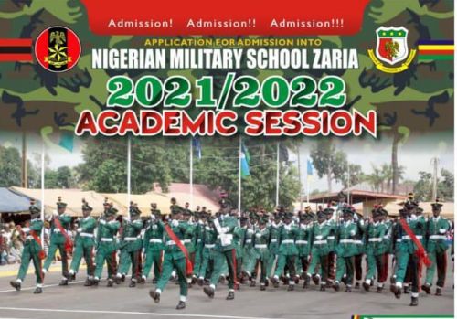 Nigerian Military School Admission Form 2021