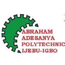 Abraham Adesanya Polytechnic ND Part-Time Admission Form