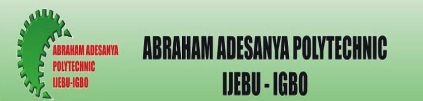 Abraham Adesanya Polytechnic Courses.