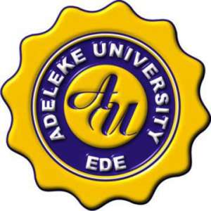 Adeleke University, Ede available undergraduate courses