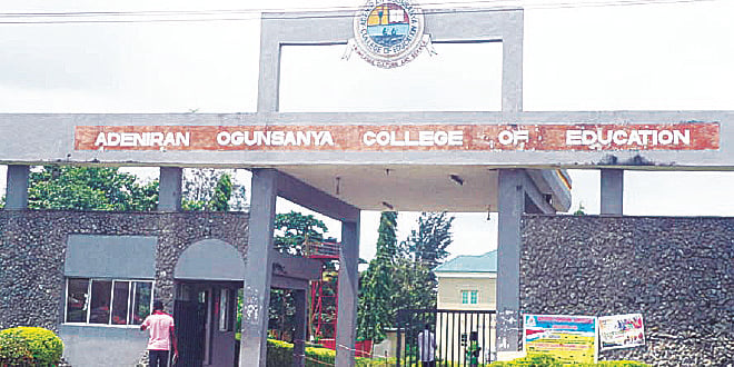 Adeniran-Ogunsanya-College-of-Education-aocoed-post-utme