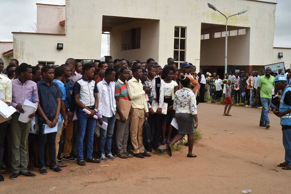 OVER 20,000 JOSTLE FOR 4,000 SLOTS AS FUTA COMMENCES 2016 ADMISSION EXERCISE