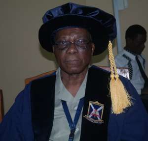 Professor Jacob Adeniyi, a Professor of Computer Science