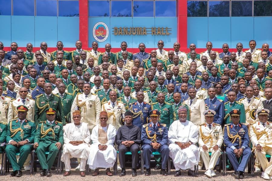 Acting President Speech at the Graduation Ceremony of Senior Course 39, The Armed Forces, Command and Staff College, Jaji