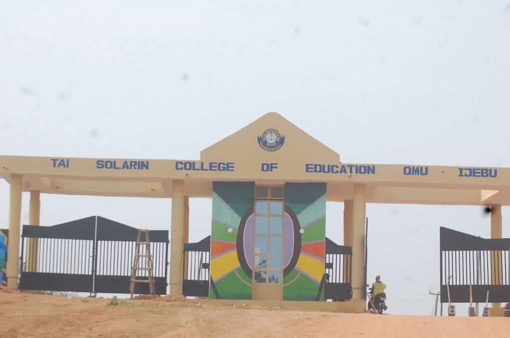Tai Solarin College of Education, TASCE Degree Programmes in Affiliation with Olabisi Onabanjo University Ago Iwoye