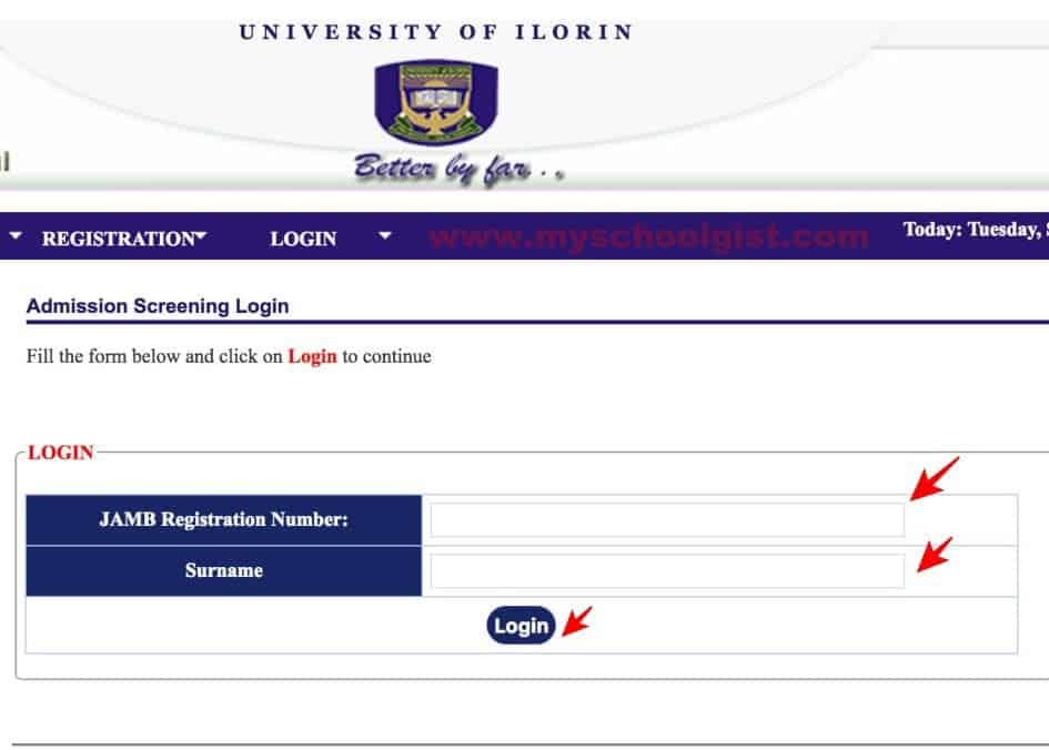 how to check unilorin post utme result