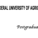 FUAM Postgraduate Admission Form 2021/2022 Session