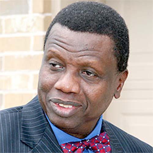 Pastor Enoch Adeboye was named as one of the pillars of education.