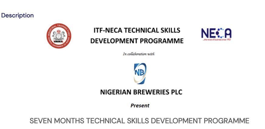 Nigerian Breweries (ITF-NECA) Technical Skills Development Program