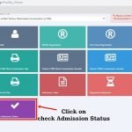 admission status on jamb caps