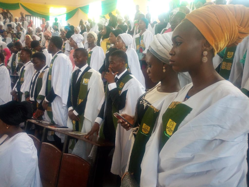 Crescent University Abeokuta (CUAB) Matriculates new students