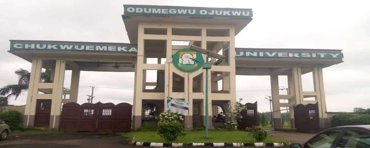 [Chukwuemeka Odumegwu Ojukwu University] ANSU Post UTME / DE Form