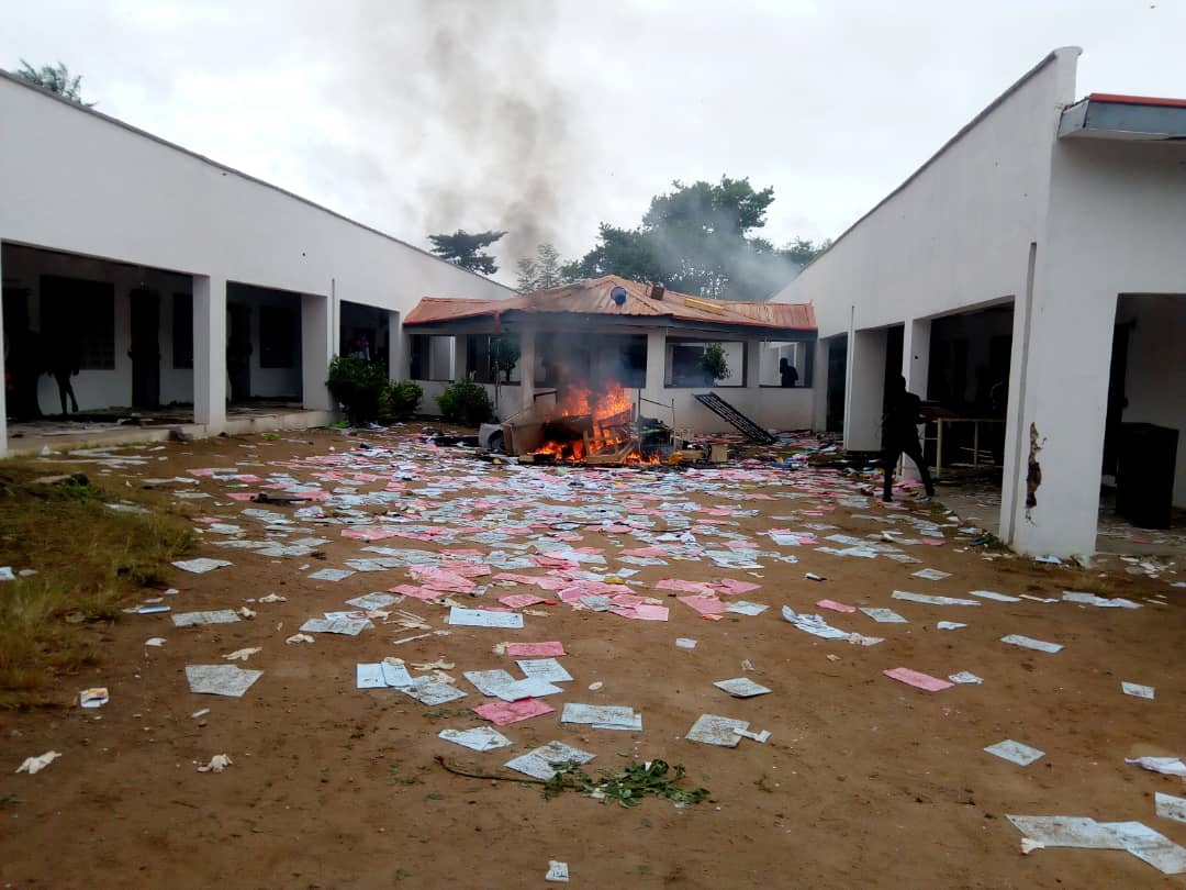 Osun Polytechnic Iree Shut Indefinitely After Students Set School Clinic Ablaze Over Colleague’s Death