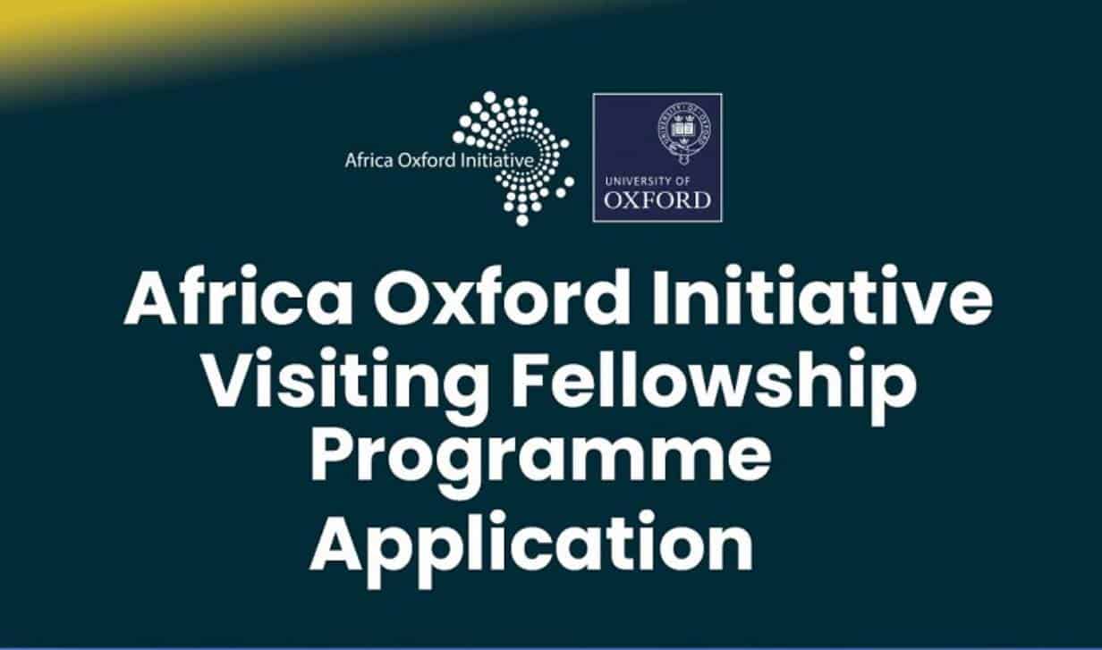 Africa Oxford Initiative (Afox) Visiting Fellowship Programme