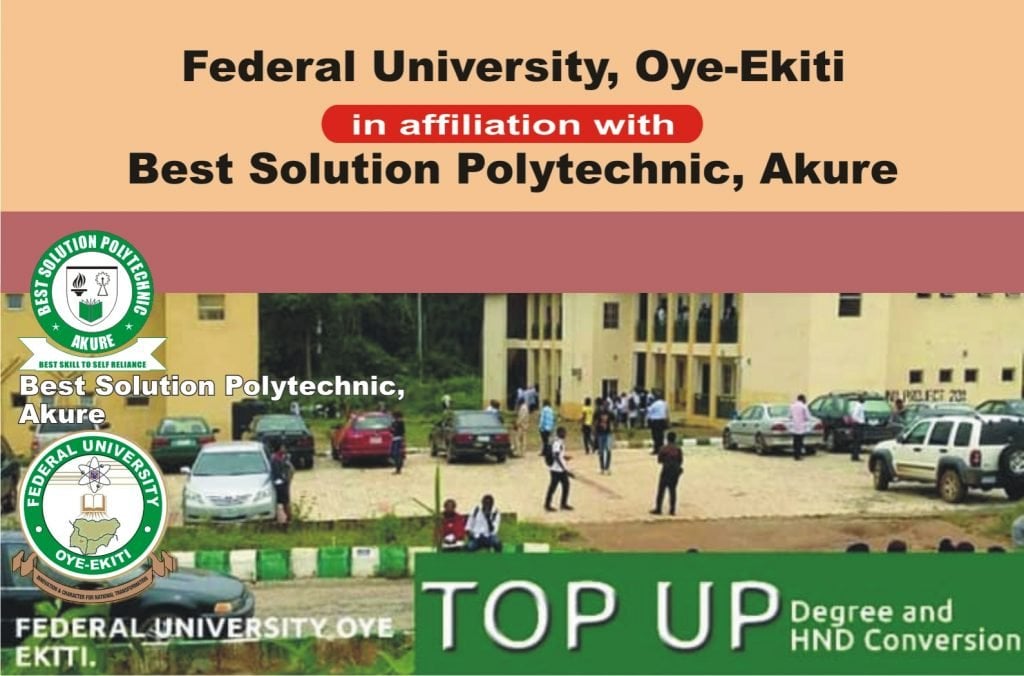 FUOYE - BESTPOTECH Top-Up/Conversion Admission Form