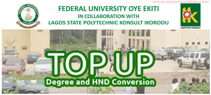 FUOYE - LASPOTECH Top-Up (Degree and HND conversion admission