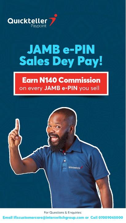 JAMB ePIN On Quickteller