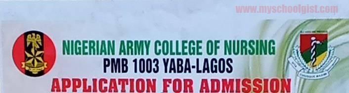 Nigerian Army College of Nursing, Yaba, Lagos 2022/2023 academic