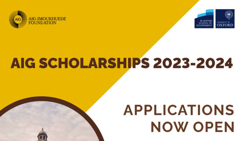 AIG Scholarships 2023/2024