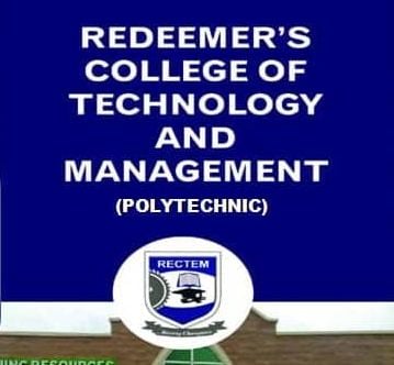Redeemer's College of Technology and Management (RECTEM) HND Admission Form