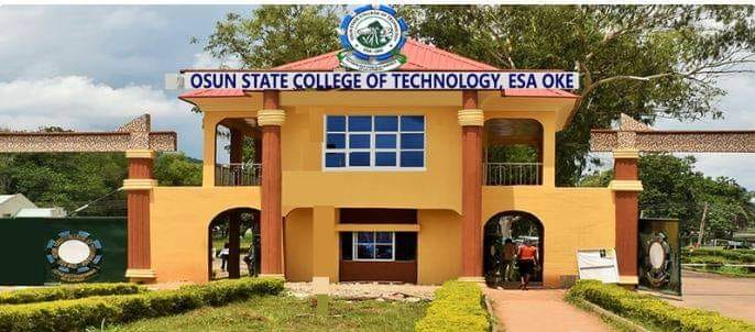 Osun State College of Technology (OSCOTECH) DPT Admission Form