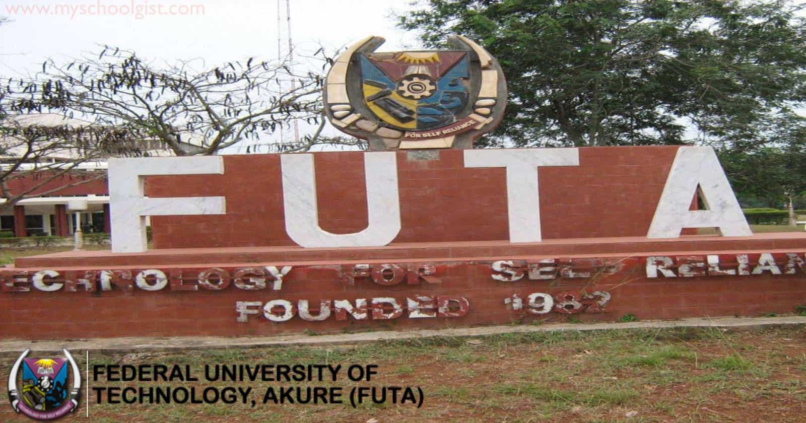 Federal University of Technology Akure (FUTA) Admission List