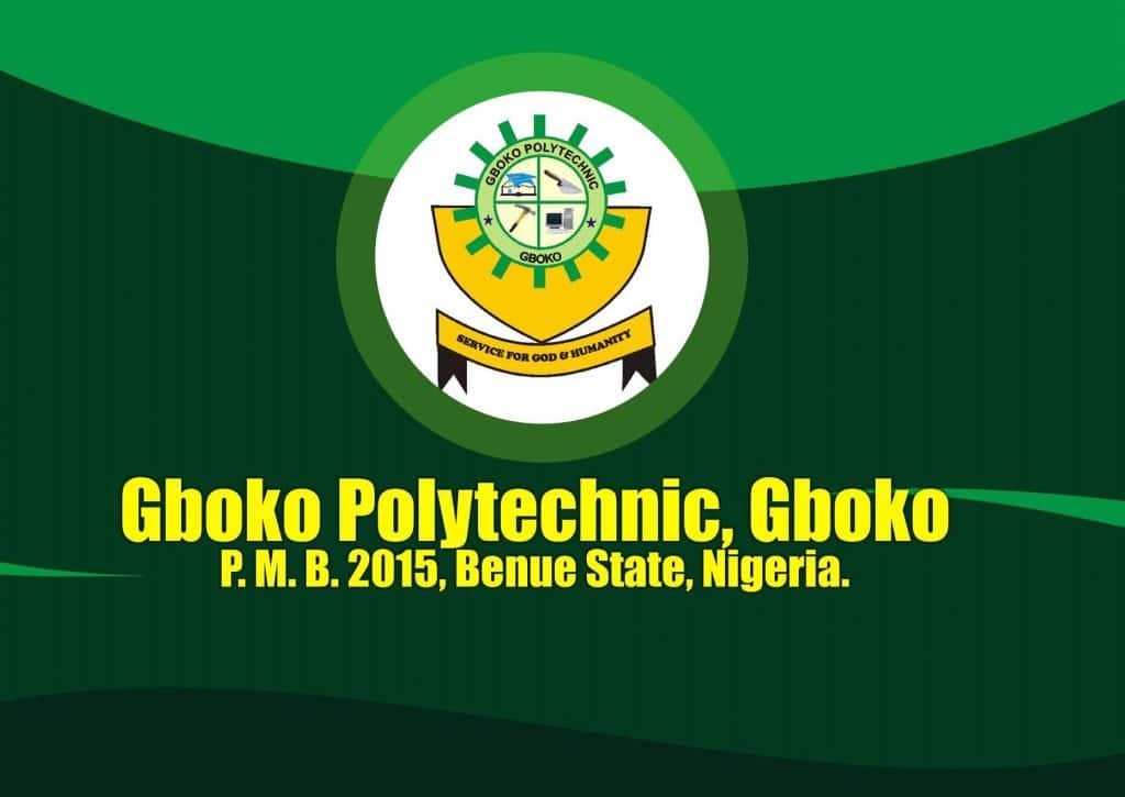 Gboko Polytechnic Matriculation Ceremony Schedule