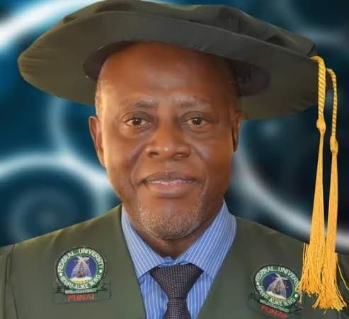 Prof Sunday Oge Elom - FUNAI Vice Chancellor