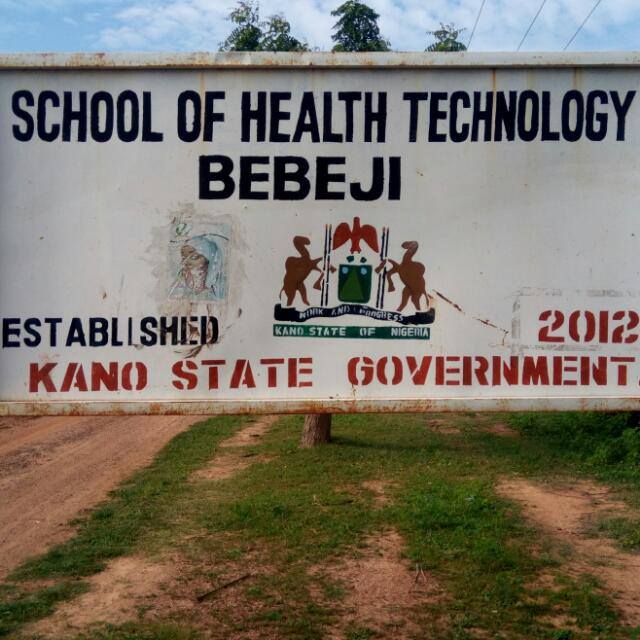 School of Health Technology, Bebeji Admission Form