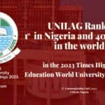 UNILAG Ranks in Nigeria and 401 - 500 in the World